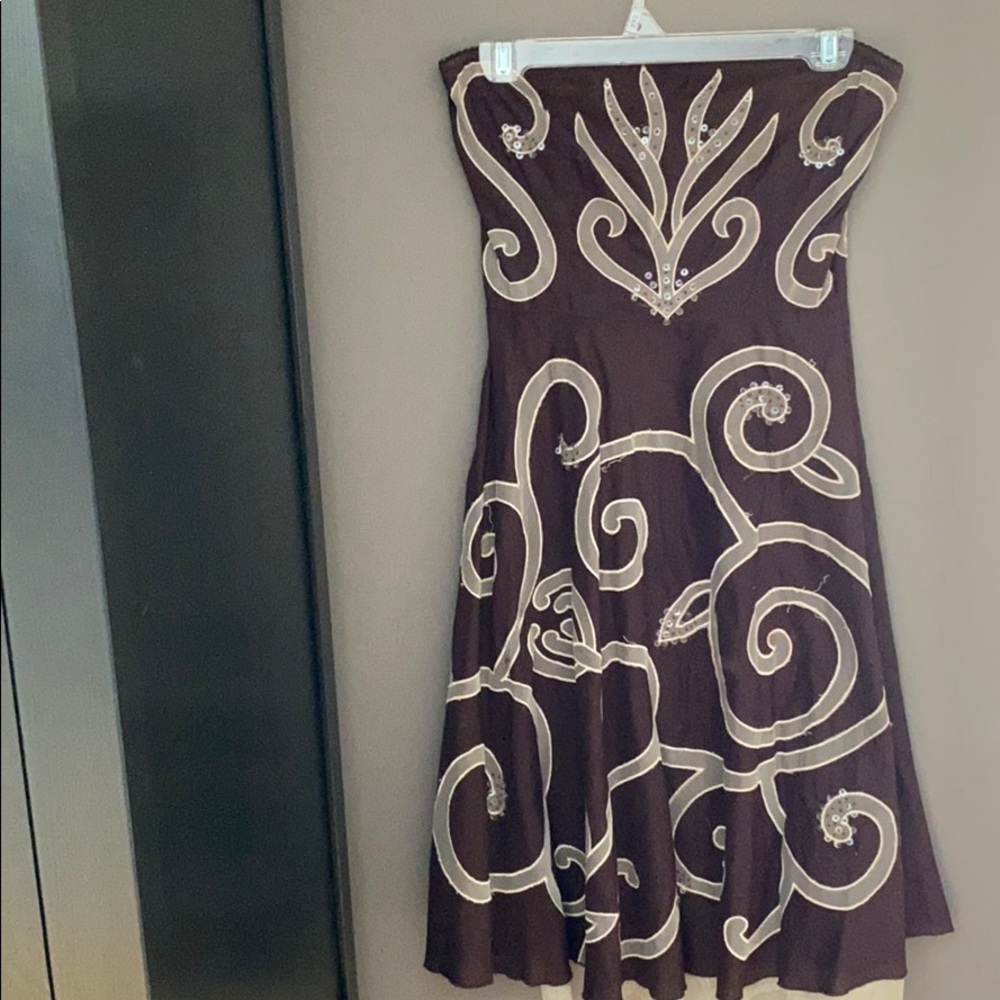 Dark brown dress
